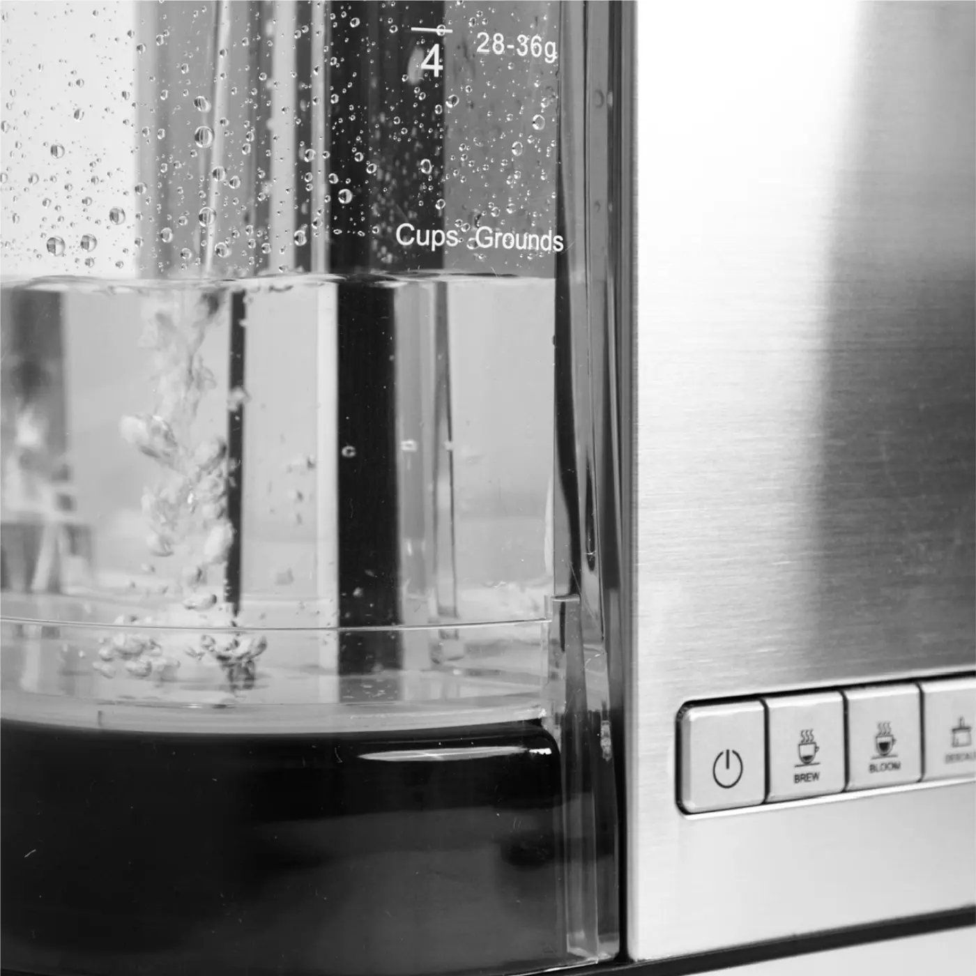 Bonavita Enthusiast 8-Cup Drip Coffee Brewer with Glass Carafe - Stainless Steel - Image 4