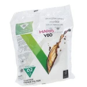 Hario V60-02 Paper Filters Bleached - 100pk