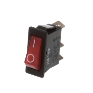 Fetco Red Rocker Power Switch (1058.00006.00)