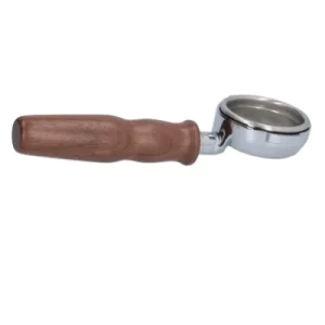 Bottomless Portafilter With Walnut Wood Handle (7.2mm)
