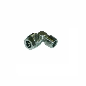 1/8" M BSP x 6/4mm Compression Barb Elbow Fitting