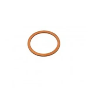 Flat Copper Gasket 26 x 21.4 x 2 mm