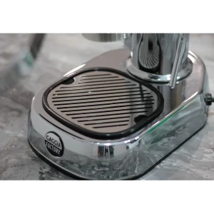 Coffee Sensor La Pavoni Custom Tilted Chrome Drip Tray Grid