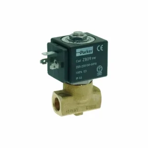 220V 50/60HZ 9W 1/4" X 1/4" Two-Way Parker Solenoid
