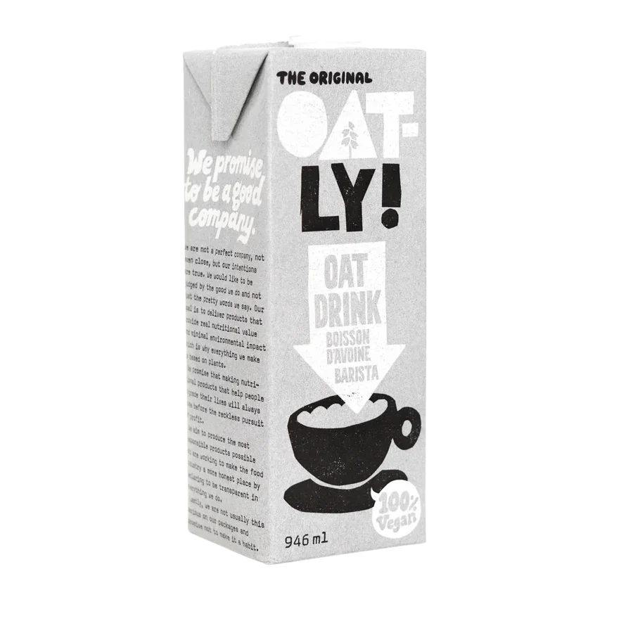 Oatly Barista Oat M*lk - 1 case (12 cartons)
