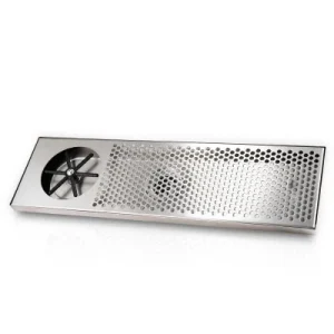 Espresso Parts 7"x24"x7/8" Rinser with Side Spray