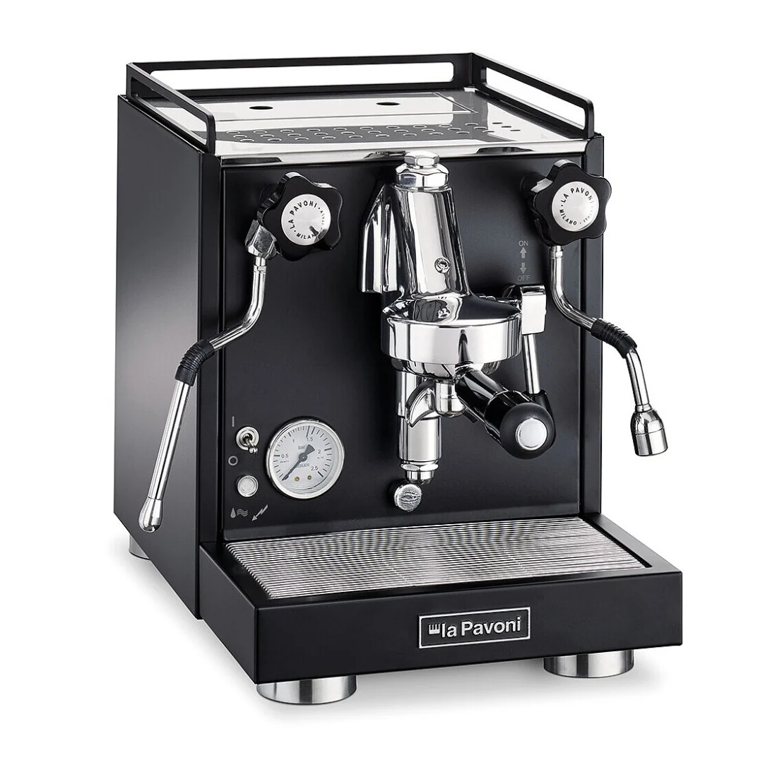 La Pavoni Cellini Classic Espresso Machine - Stainless Steel - Image 4