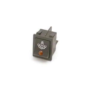 Black on/Off Steam Switch With Orange Light and Steam Symbol (OEM)