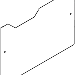 Rancilio Silvia Back-splash Panel Moulding (V3) (Special Order)