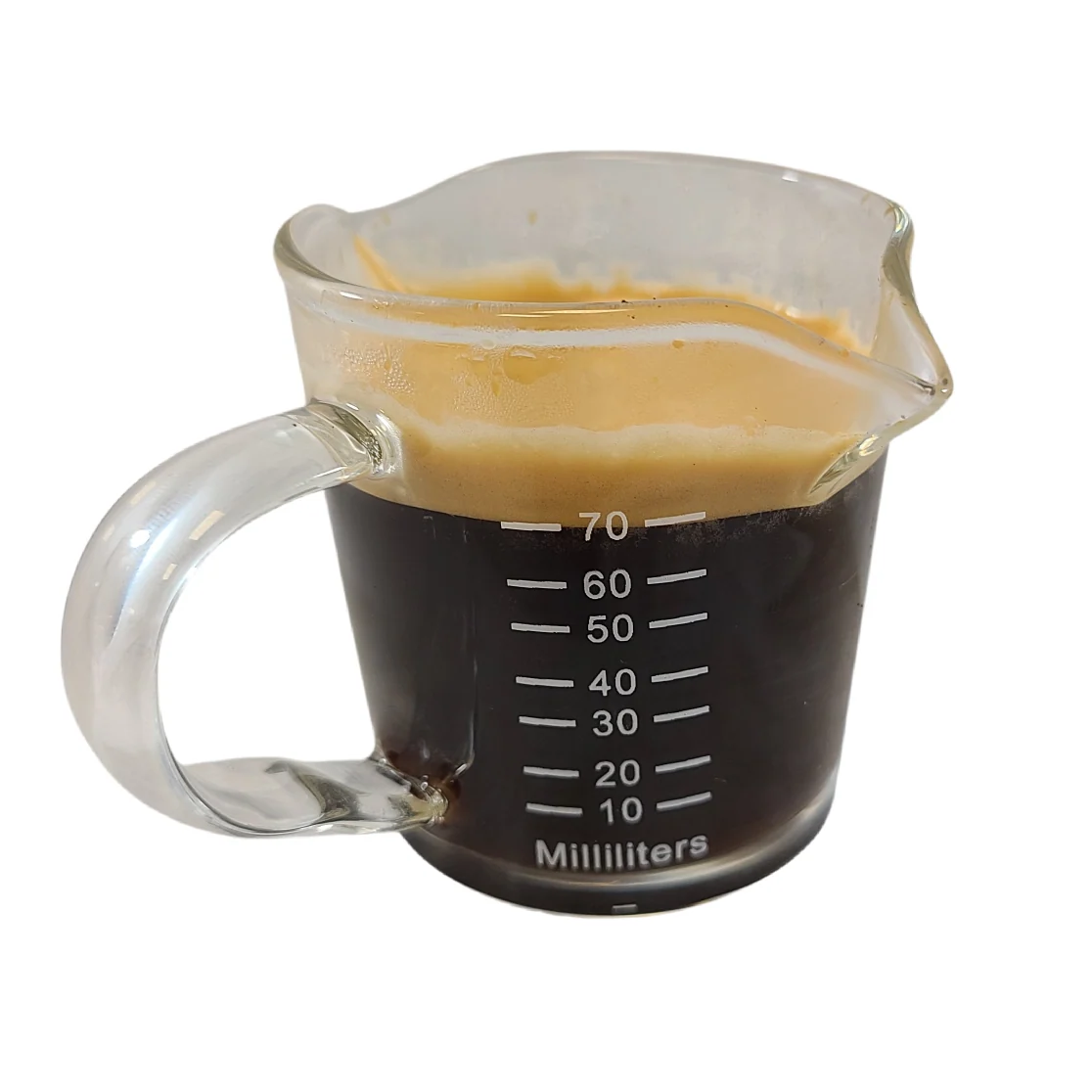 Coffee Addicts 3oz Spouted Shot Glass - Image 3