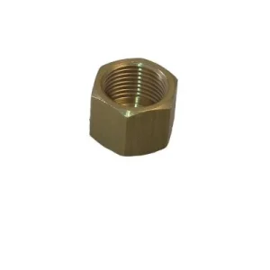 3/8" F BSP Cap Nut With 11mm Hole