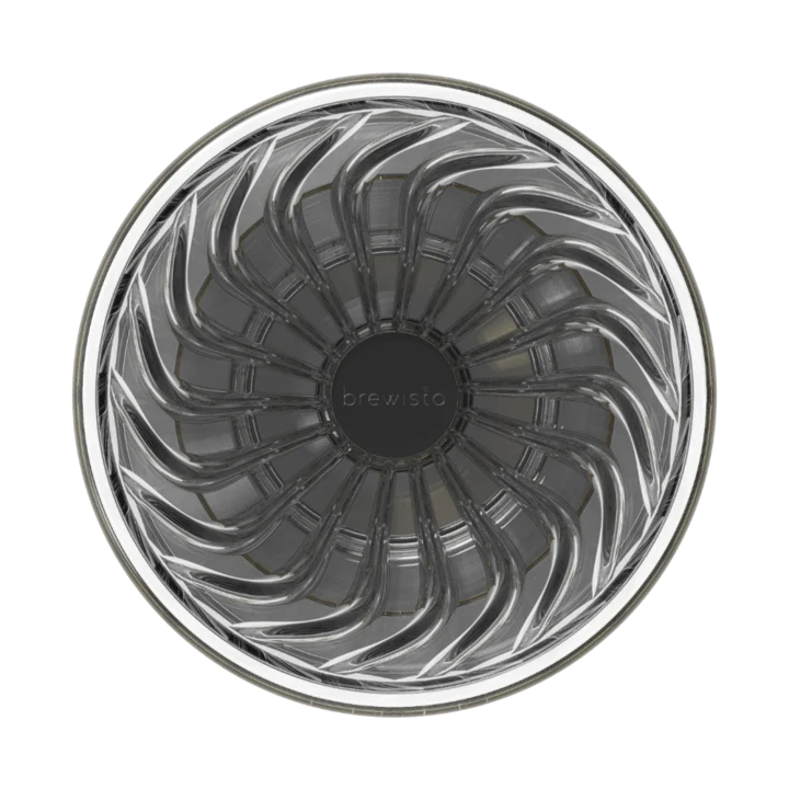 Brewista Tornado Duo Double Wall Glass Dripper - 1-2 cups - Image 4