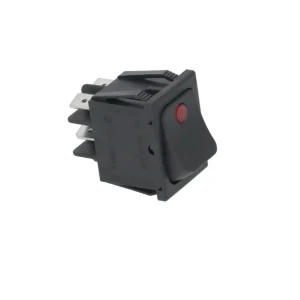 Black Bipolar Switch 16A