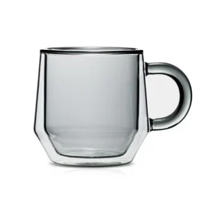 Hearth Double Wall 6oz (175ml) Glass - Set of 2 - Amber
