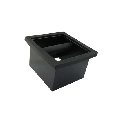 Rhino Coffee Gear Square Open Bottom Knock Chute