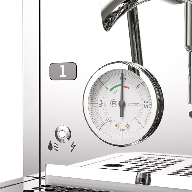 Rocket Espresso Rocket Mozzafiato FAST R Espresso Machine - Chrome - Image 8