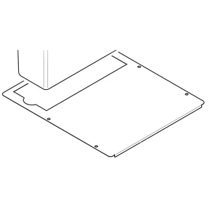 Rancilio Silvia Upper Stainless Cover with Hole for Tank