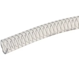 Clear Armored 20mm Espresso Machine Drain Hose - Per Foot