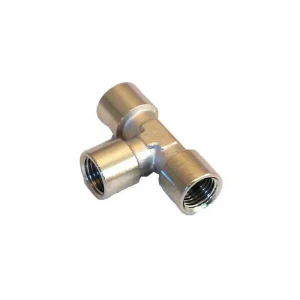1/4" F x 1/4" F x 1/4"F BSP T Fitting
