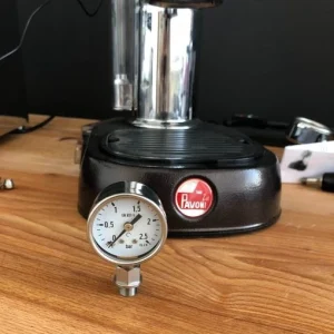 Coffee Sensor Pressure Gauge And Adapter For La Pavoni Lever - M11