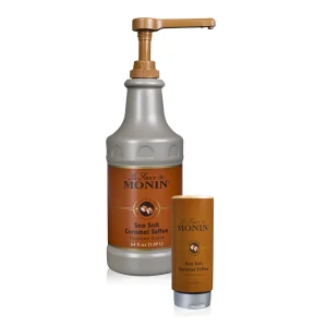 Monin Sea Salt Caramel Toffee Sauce - 12oz