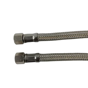 1/8" F x 1/8" F BSP Stainless Steel Flex Hose