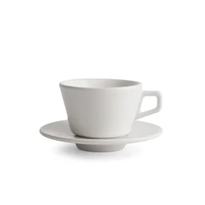 Coffee Addicts Created Co Angle Espresso Cup & Saucer (88ml, 3oz)