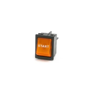 Orange Two Pole Switch