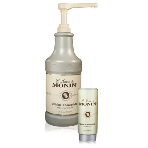 Monin White Chocolate Sauce - 12oz