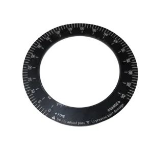 DF Grinders DF54 Adjustment Ring Sticker