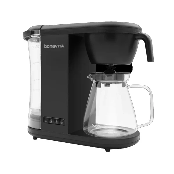 Bonavita Enthusiast 8-Cup Drip Coffee Brewer with Glass Carafe - Stainless Steel - Image 6
