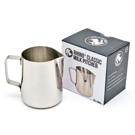 Rhino Coffee Gear Classic Milk Pitcher (4 sizes) - 12oz - Image 6