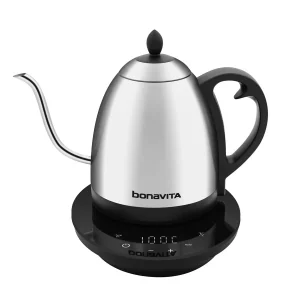 Bonavita Cosmopolitan 1.0L Gooseneck Variable Temperature Kettle - Black
