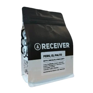 Receiver Coffee Company (DISCOUNT) Receiver - Peru - El Palto Coffee Beans