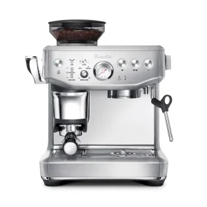 Breville Barista Express Impress Espresso Machine - Black Truffle