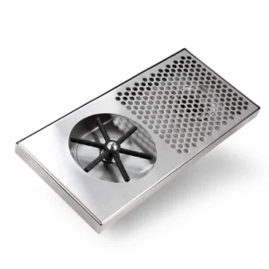 Espresso Parts 7"x15"x7/8" Rinser with Side Spray