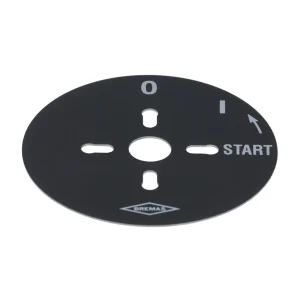 Bremas Mazzer Manual On/Off/Start Switch Plate