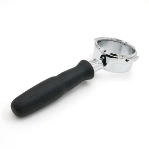 La Marzocco OEM Bottomless Portafilter - Factory Cut, Logo Embossed, Rubber Handle