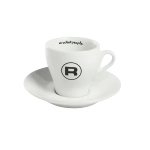 Rocket Espresso Cup & Saucer (set of 6) - Grey